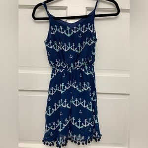 Vintage Havana anchor dress
